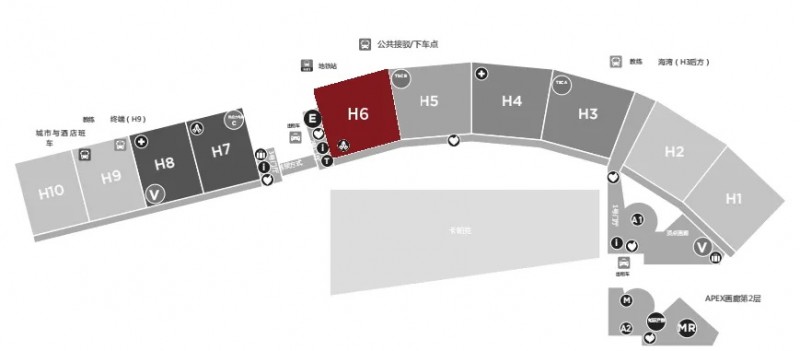 太阳城官网2025 ITMA展馆位置